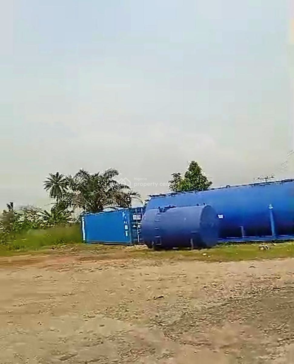 17 Plots of Land, Eleme Akpajo Road, East West Road, Port Harcourt, Rivers, Industrial Land for Sale