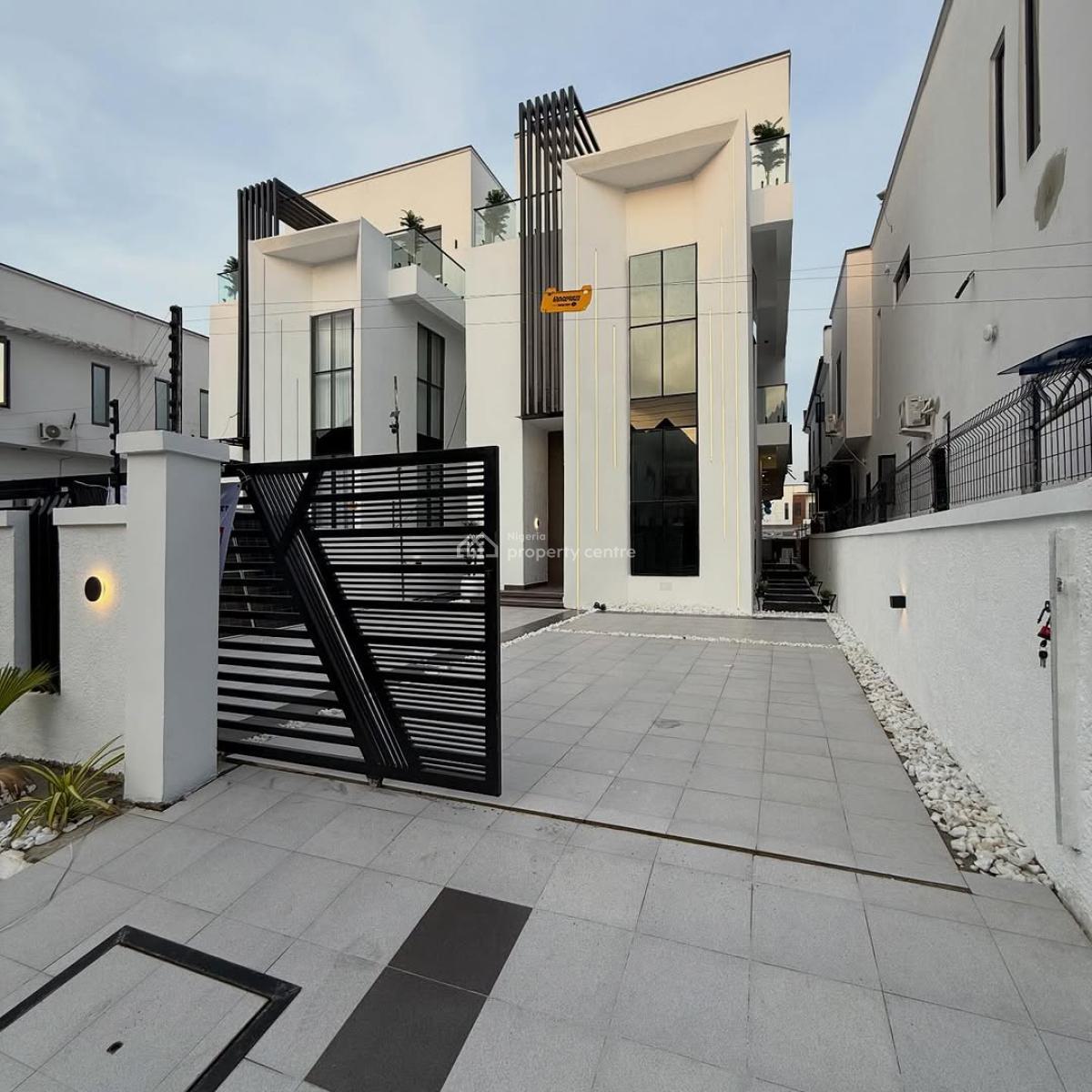 5 Bedroom Duplex with Swimming Pool, Cinema, Gym, Pent Floor, Bq, Royal Pine Estate Orchid, Lekki, Lagos, Detached Duplex for Sale