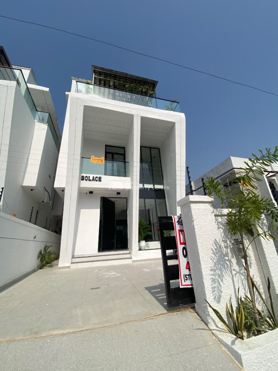 Luxury 4 Bedroom Duplex with Penthouse, Cinema & Pool, Ajah, Lagos, House for Sale