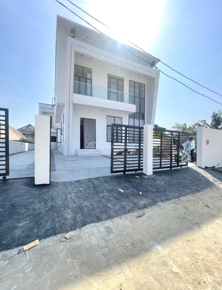 Classy 5 Bedroom Fully Detached Duplex with Bq & Swimming Pool, Ajah, Lagos, Detached Duplex for Sale