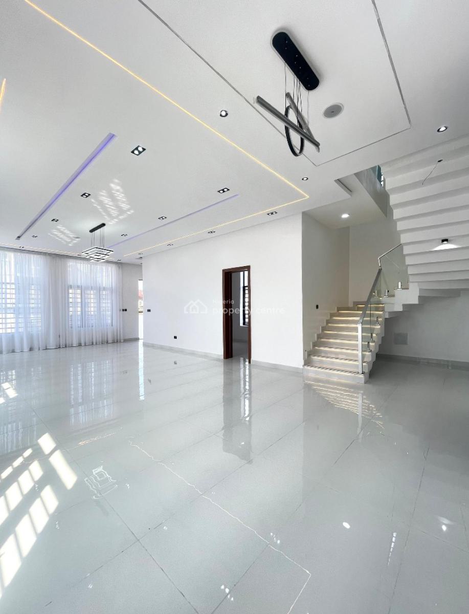 Classy 5 Bedroom Fully Detached Duplex with Bq & Swimming Pool, Ajah, Lagos, Detached Duplex for Sale