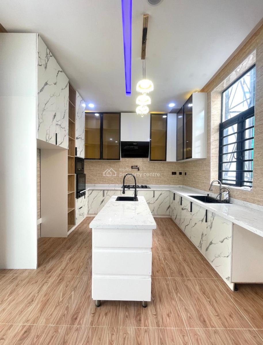 Classy 5 Bedroom Fully Detached Duplex with Bq & Swimming Pool, Ajah, Lagos, Detached Duplex for Sale