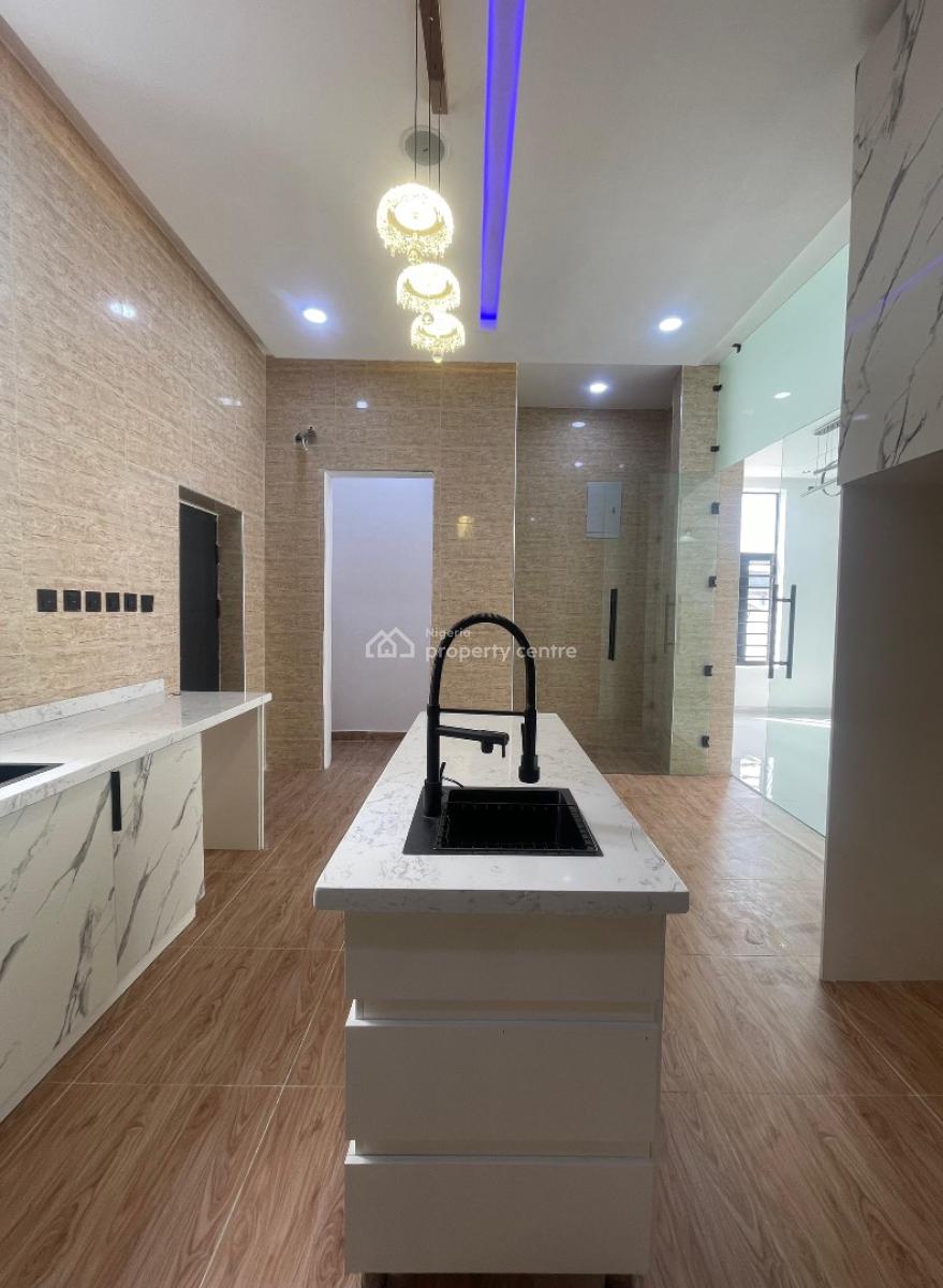 Classy 5 Bedroom Fully Detached Duplex with Bq & Swimming Pool, Ajah, Lagos, Detached Duplex for Sale