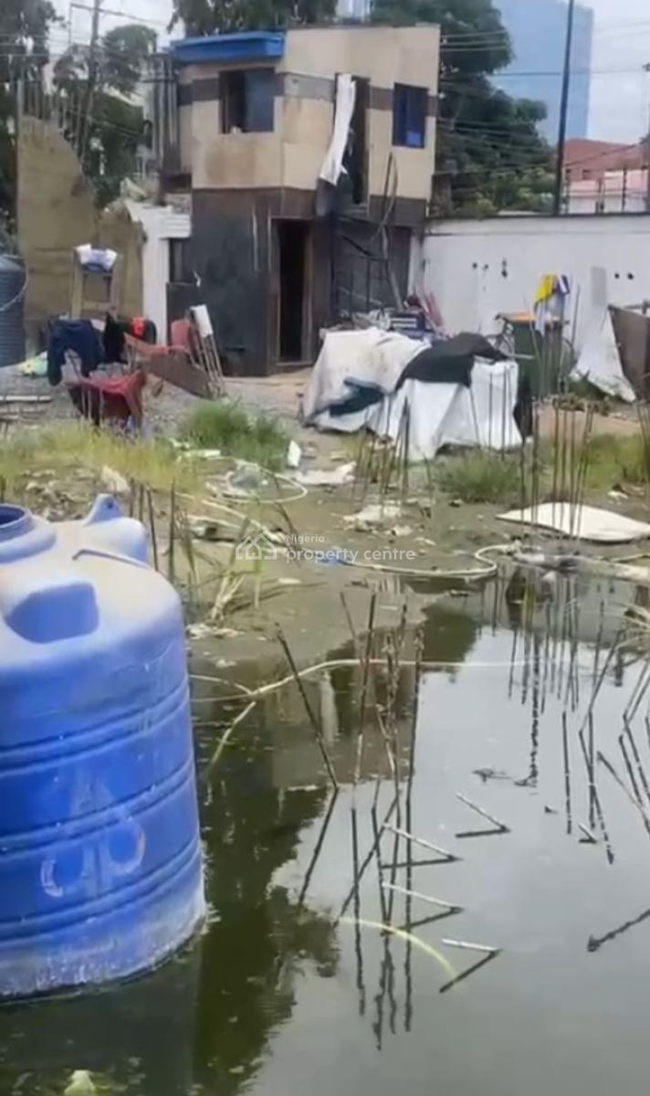 Cornerpiece Land Measuring 700sqm with Piling & Approval for 9 Floors, Akin Ogunlewe Street, Victoria Island (vi), Lagos, Mixed-use Land for Sale