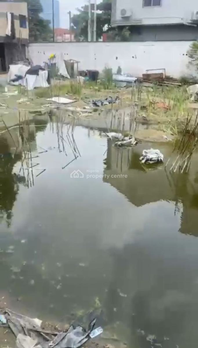 Cornerpiece Land Measuring 700sqm with Piling & Approval for 9 Floors, Akin Ogunlewe Street, Victoria Island (vi), Lagos, Mixed-use Land for Sale