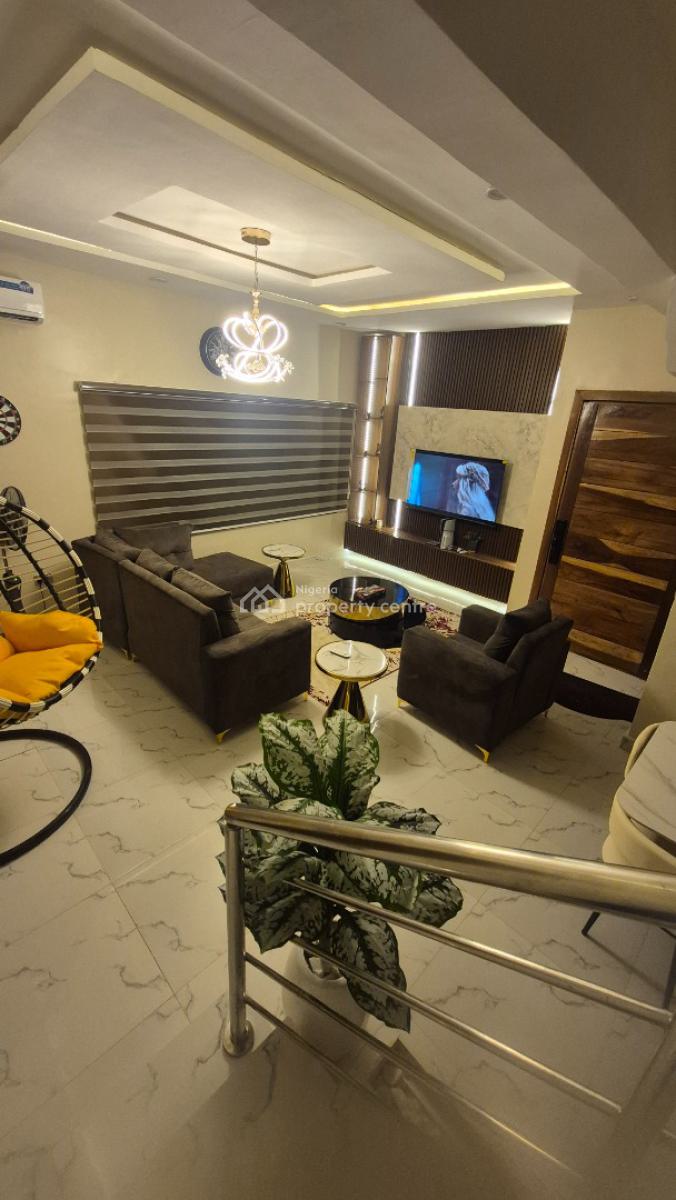 Premium 2 Bedroom Maisomeitte with Ps5, Bloom Haven Residence, Ikate Elegushi, Lekki, Lagos, Terraced Duplex Short Let