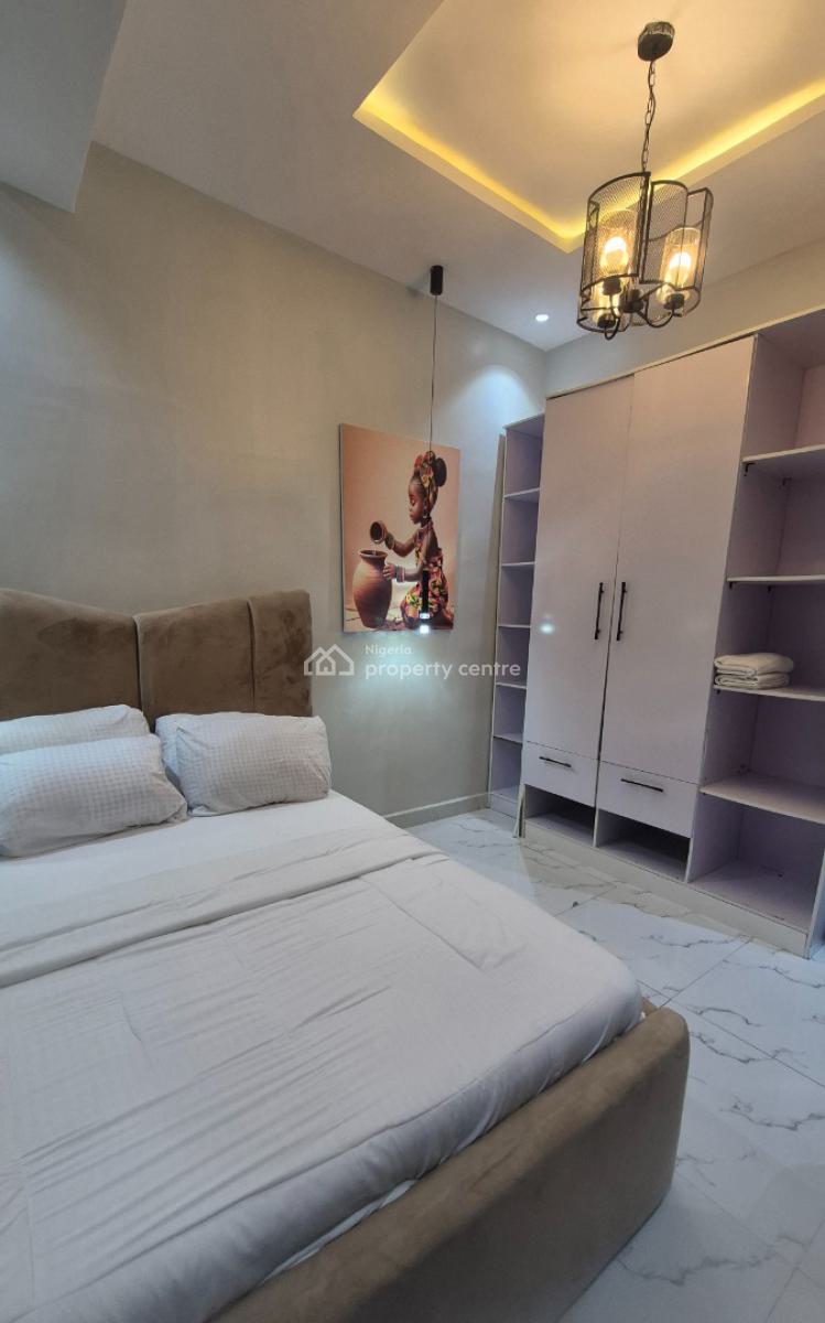 Brand New 2 Bedrooms Sea-view Duplex with Ps5 & Swimming Pool, Bloom Haven Residence, Ikate Elegushi, Lekki, Lagos, Terraced Duplex Short Let