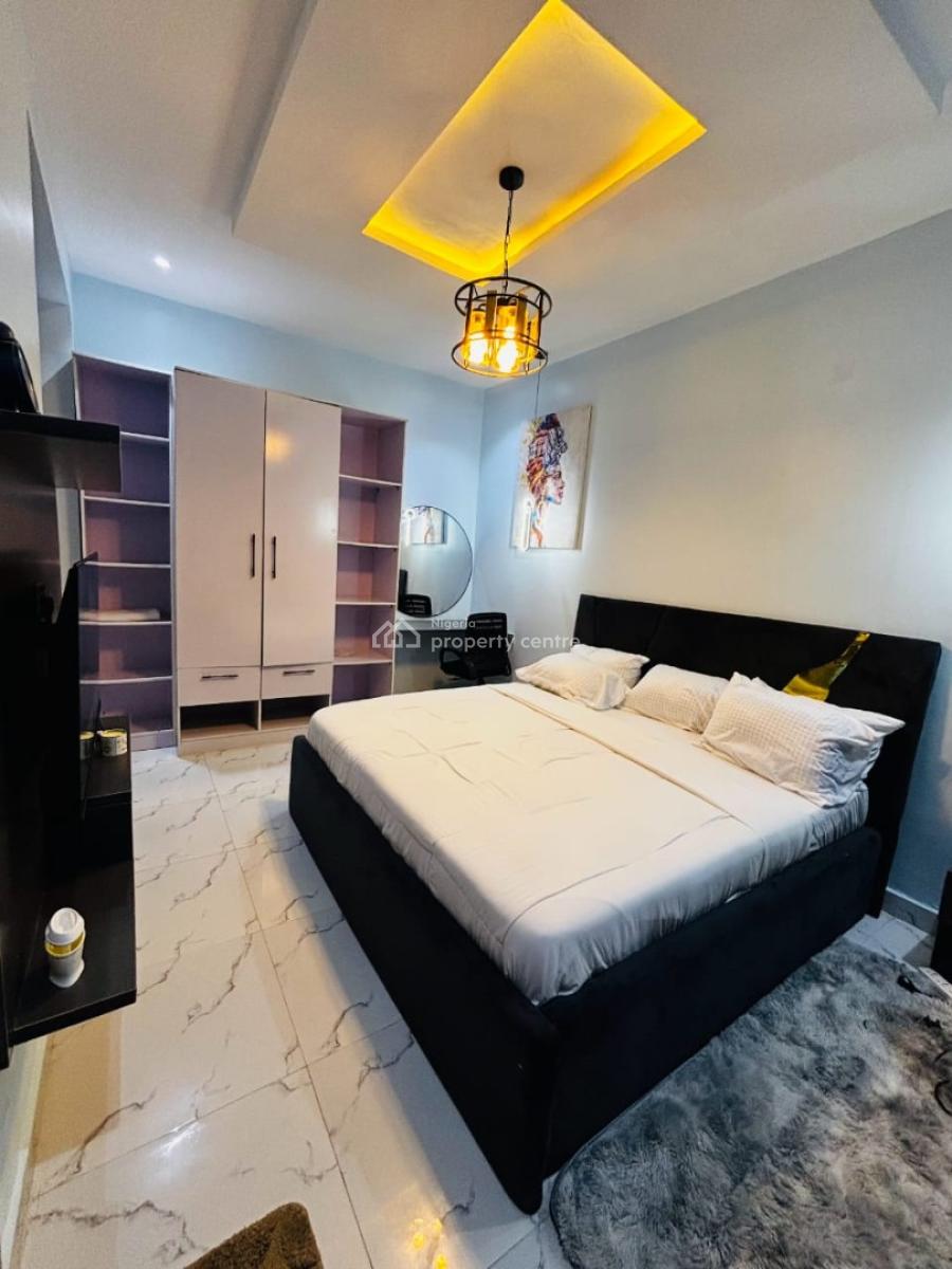 Brand New 2 Bedrooms Sea-view Duplex with Ps5 & Swimming Pool, Bloom Haven Residence, Ikate Elegushi, Lekki, Lagos, Terraced Duplex Short Let