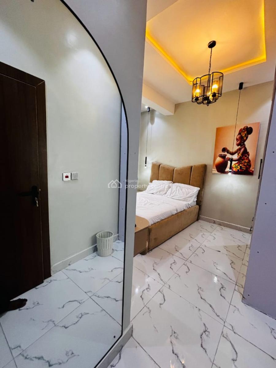 Brand New 2 Bedrooms Sea-view Duplex with Ps5 & Swimming Pool, Bloom Haven Residence, Ikate Elegushi, Lekki, Lagos, Terraced Duplex Short Let