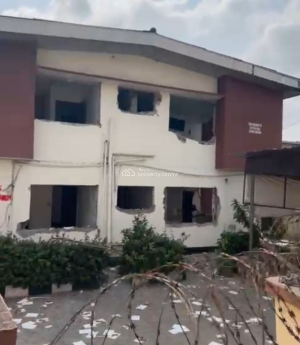 Corner Piece 1380sqm of 2 Buildings of 8 Mos of 3 Bedrooms with Bqs  a, Behind Airport Hotel Ikeja, Ikeja, Lagos, Block of Flats for Sale