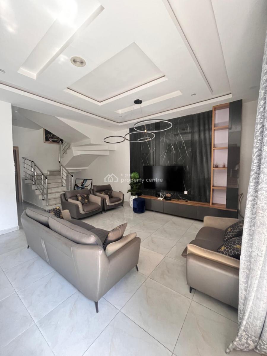Spacious 4-bedroom Semi Detached Duplex, Lekki, Lagos, Semi-detached Duplex for Rent