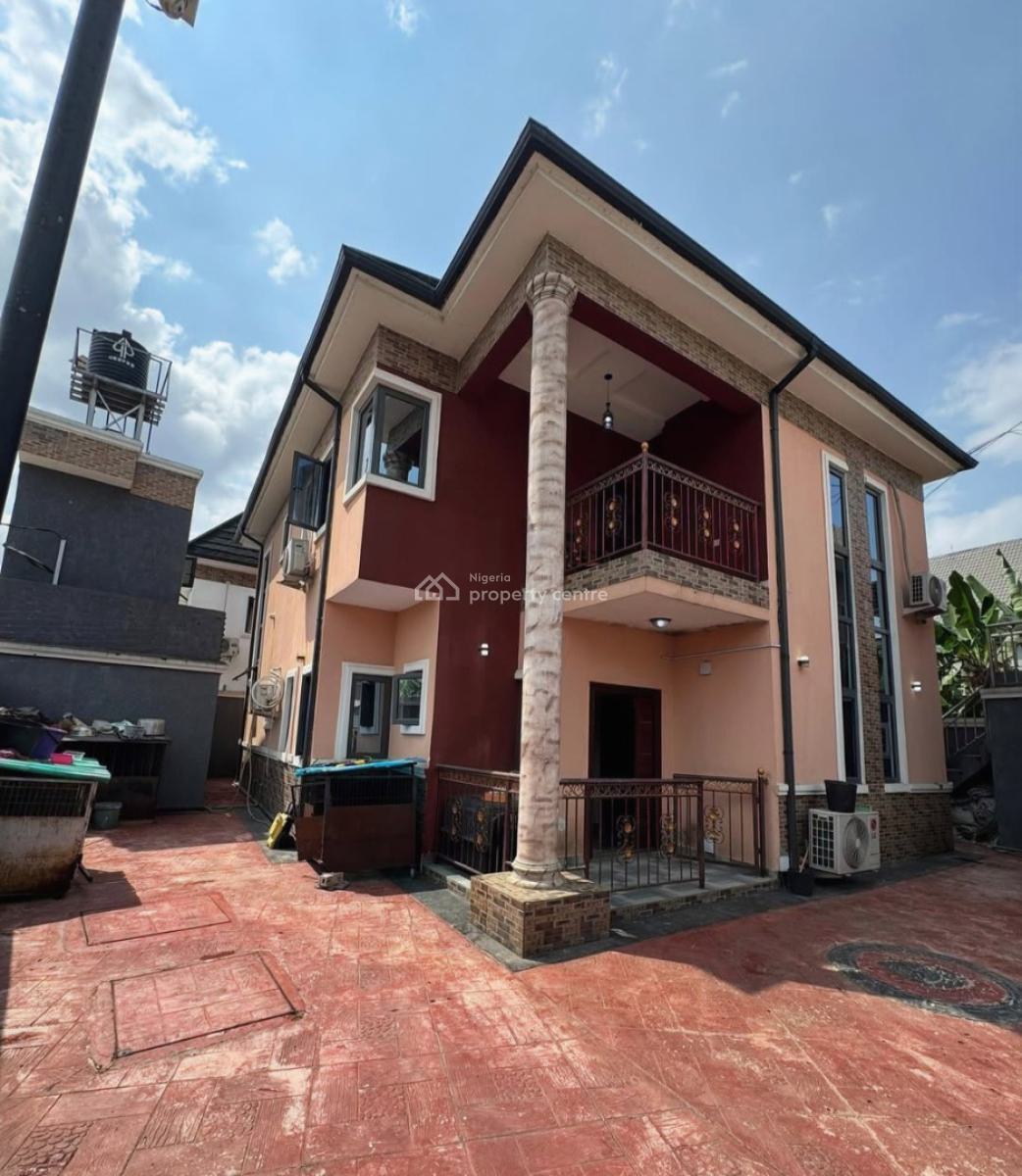Exquisite 4 Bedroom Duplex with Gate House, Eliozu Eneka Link Road, Port Harcourt, Rivers, Detached Duplex for Sale