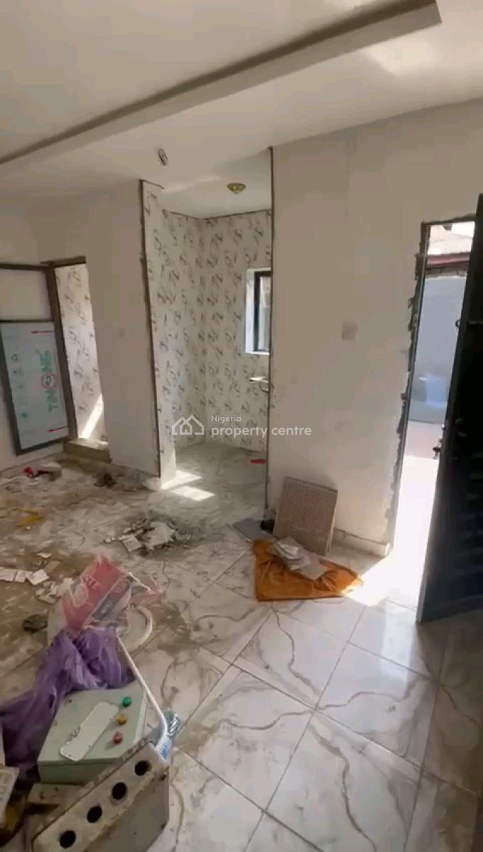 a Newly Built and Massive Mini Flat, Ground Floor, Off Market Street, Shomolu, Lagos, Mini Flat (room and Parlour) for Rent