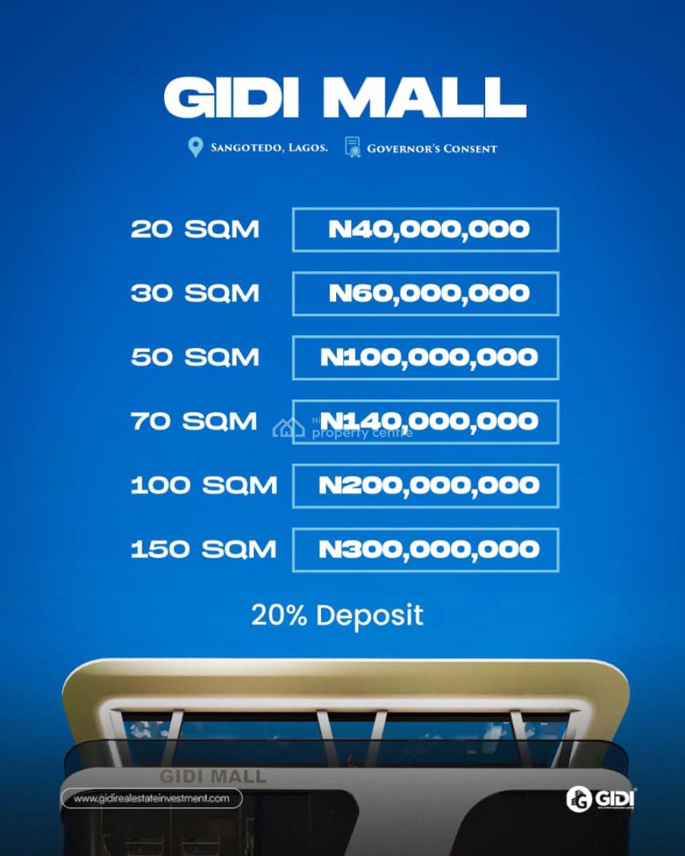 Premium Commercial Space Available, Top Notch Premium Business Hub, Sangotedo, Ajah, Lagos, Plaza / Complex / Mall for Sale