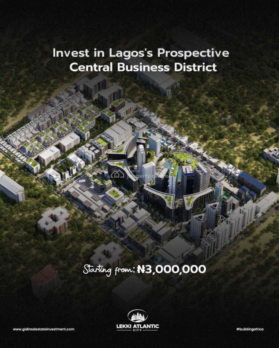 Commercial Estate Land with C of O Title, World Class Premium Business Hub, Ibeju Lekki, Lagos, Commercial Land for Sale