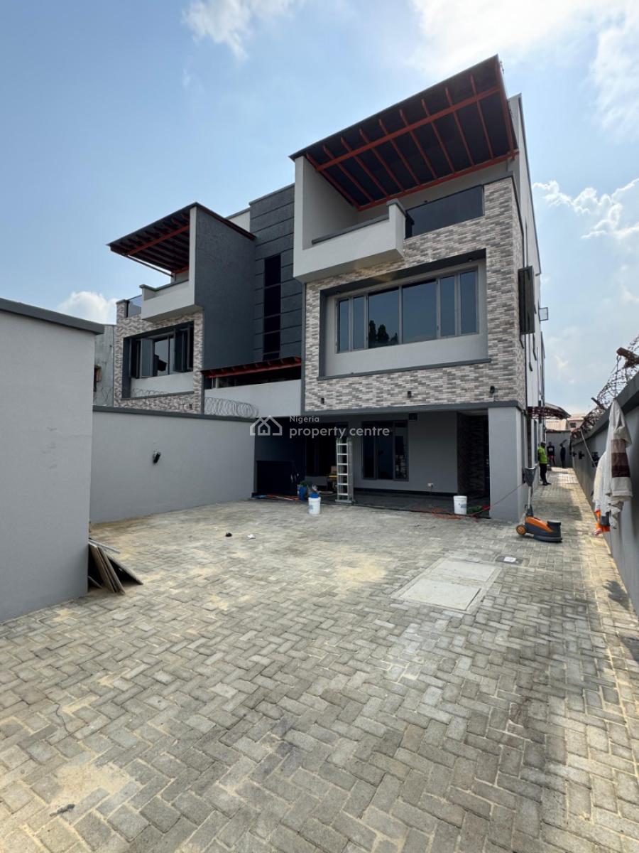 Most Elegant 5 Bedroom Semi Detached Duplex with a Bq., Gbagada Lagos, Gbagada, Lagos, Semi-detached Duplex for Sale