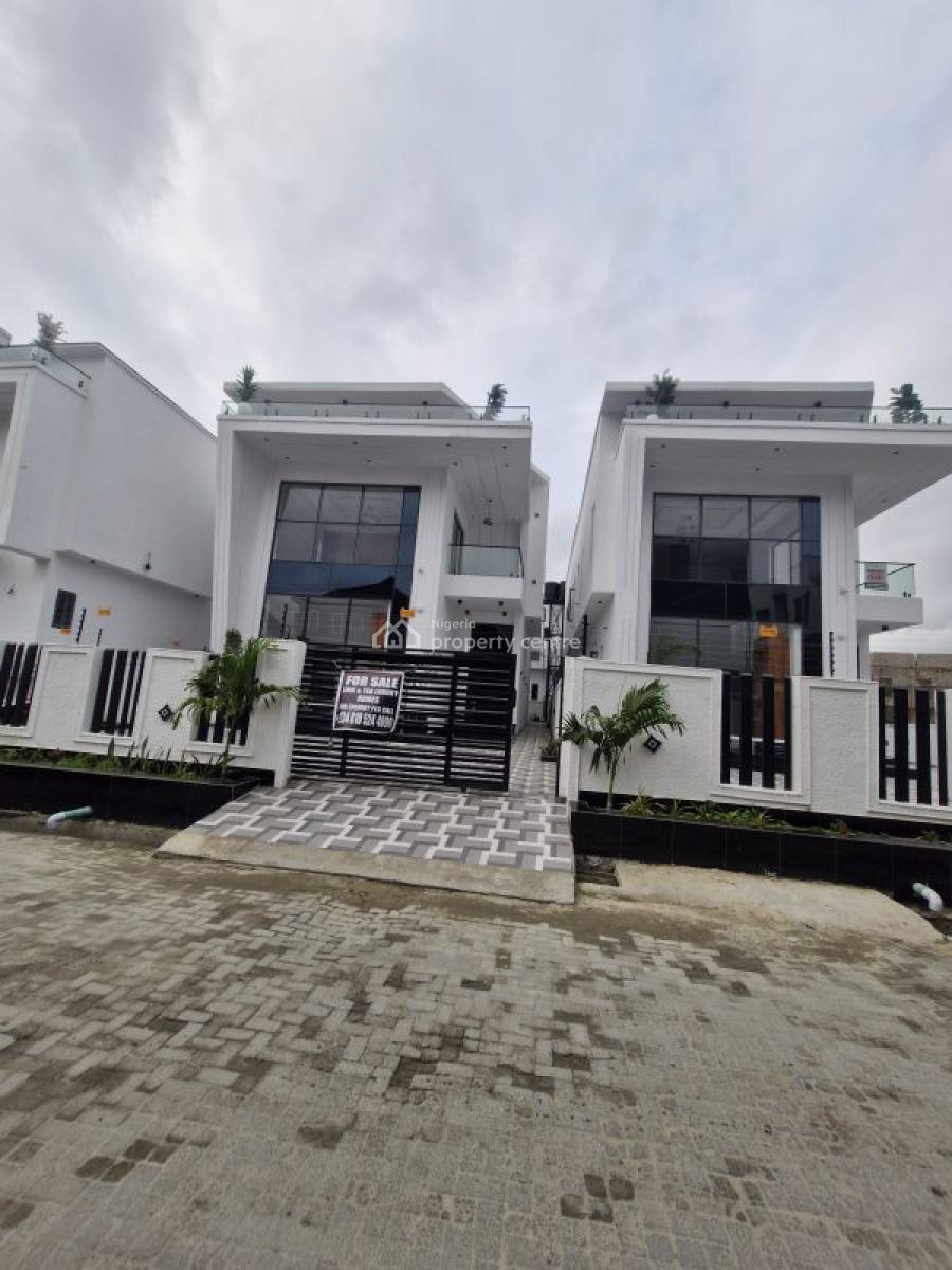 5 Bed Fully Detach with Pool and Bq, Lagos, Ajah, Lagos, Detached Duplex for Sale