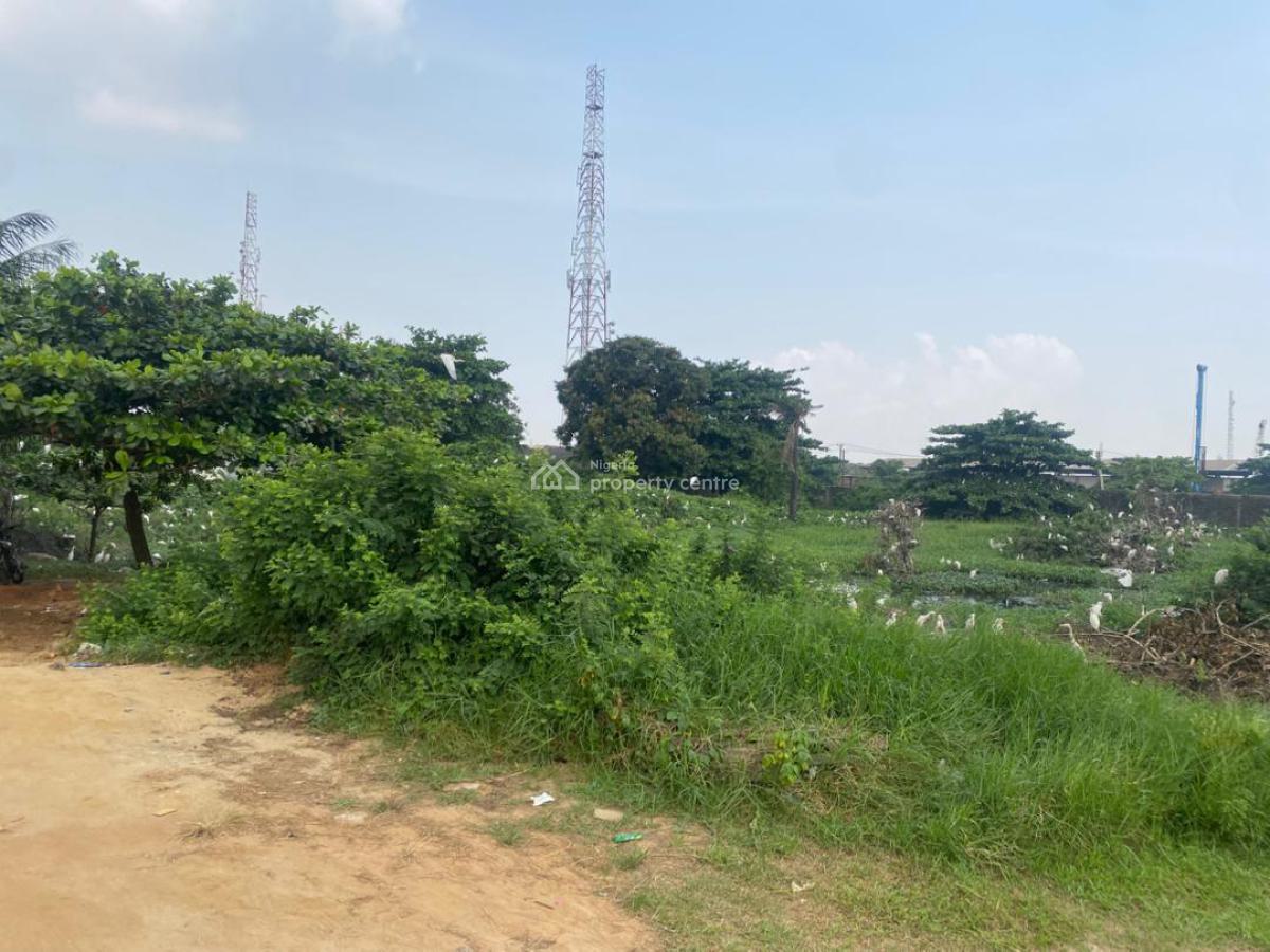 21.202 Acres Commercial Land - High Visibility, Airport Road, Mafoluku, Oshodi, Lagos, Commercial Land for Sale