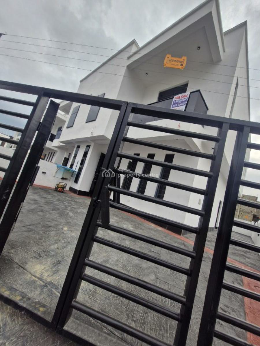 4 Bed Semi Detach Duplex with Bq, Lagos, Ajah, Lagos, Detached Duplex for Sale