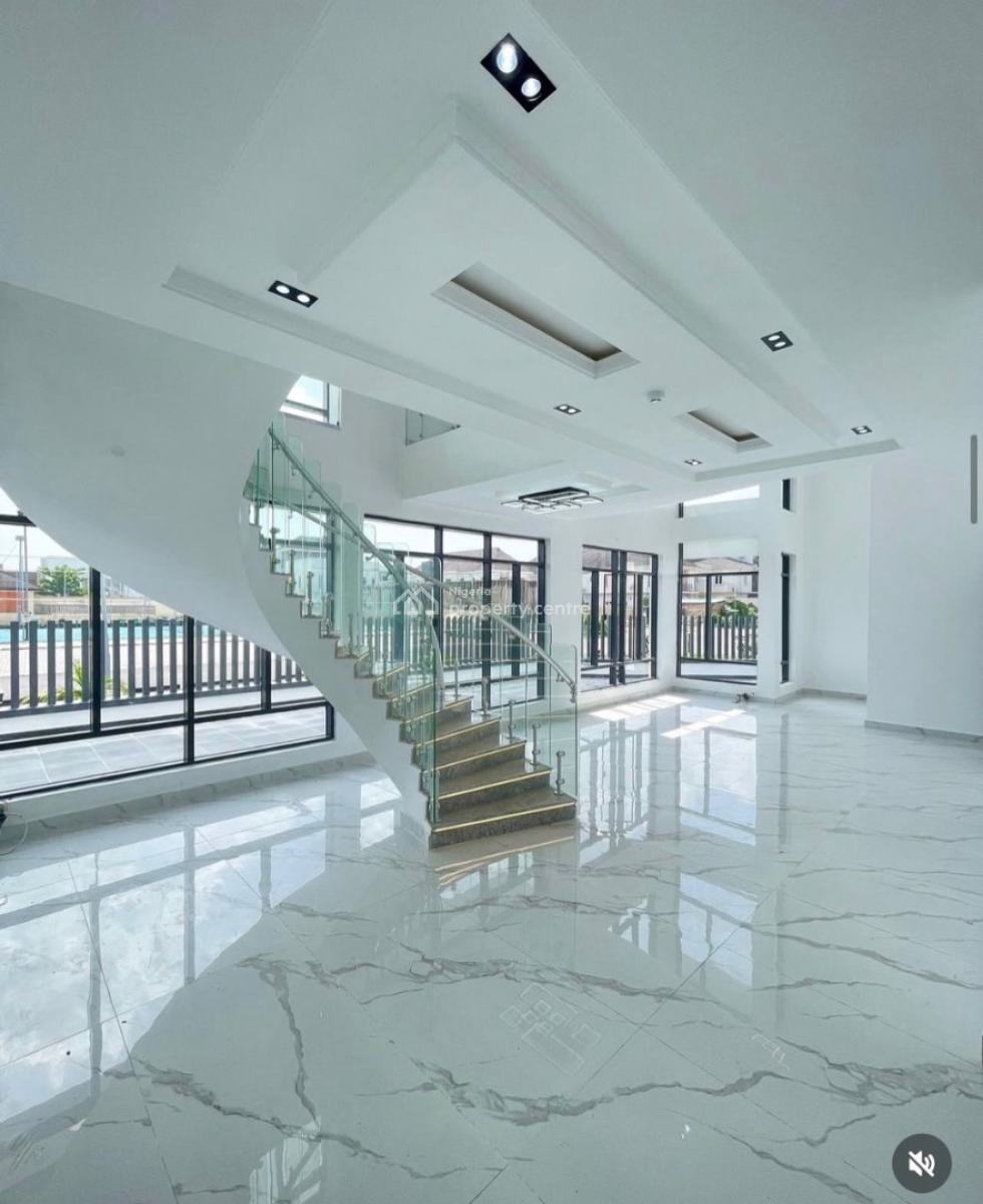 Magnificent 5 Bedroom Detached Duplex with Pool, Cinema, Bq & Gym, Osapa, Lekki, Lagos, Detached Duplex for Sale