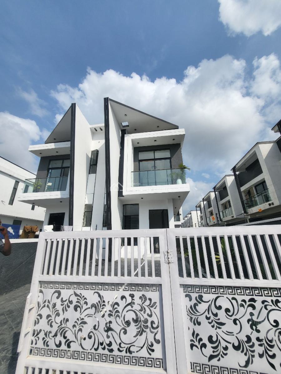 Luxurious Contemporary 4bedroom Semi  Detached Duplex with Bq, Ikota, Lekki, Lagos, Semi-detached Duplex for Sale