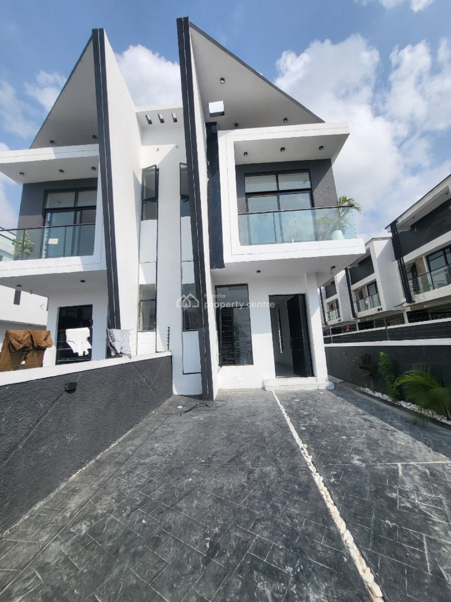 Luxurious Contemporary 4bedroom Semi  Detached Duplex with Bq, Ikota, Lekki, Lagos, Semi-detached Duplex for Sale