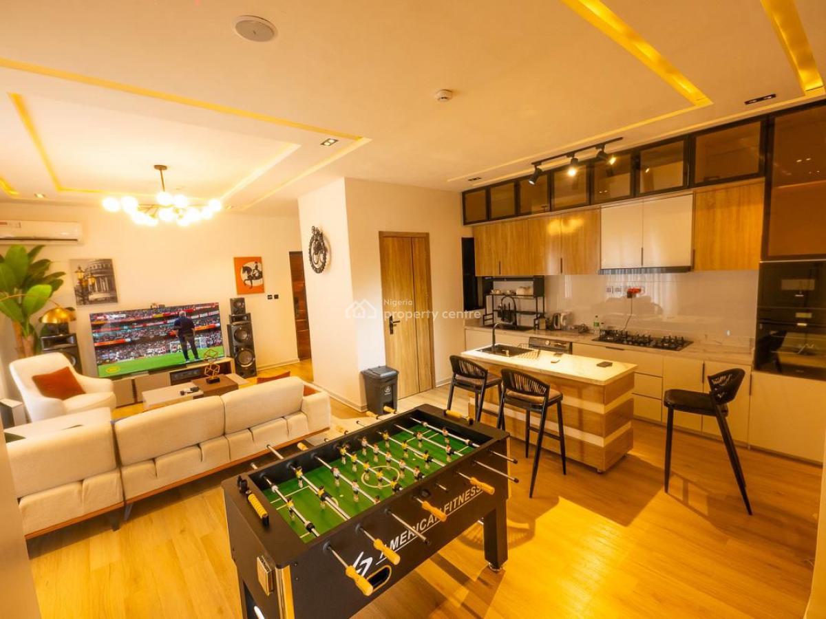 Brand New 2-bedroom Luxury Apartment with Swimming Pool, Gym and Ps5., Ikate, Ikate, Lekki, Lagos, Flat / Apartment Short Let