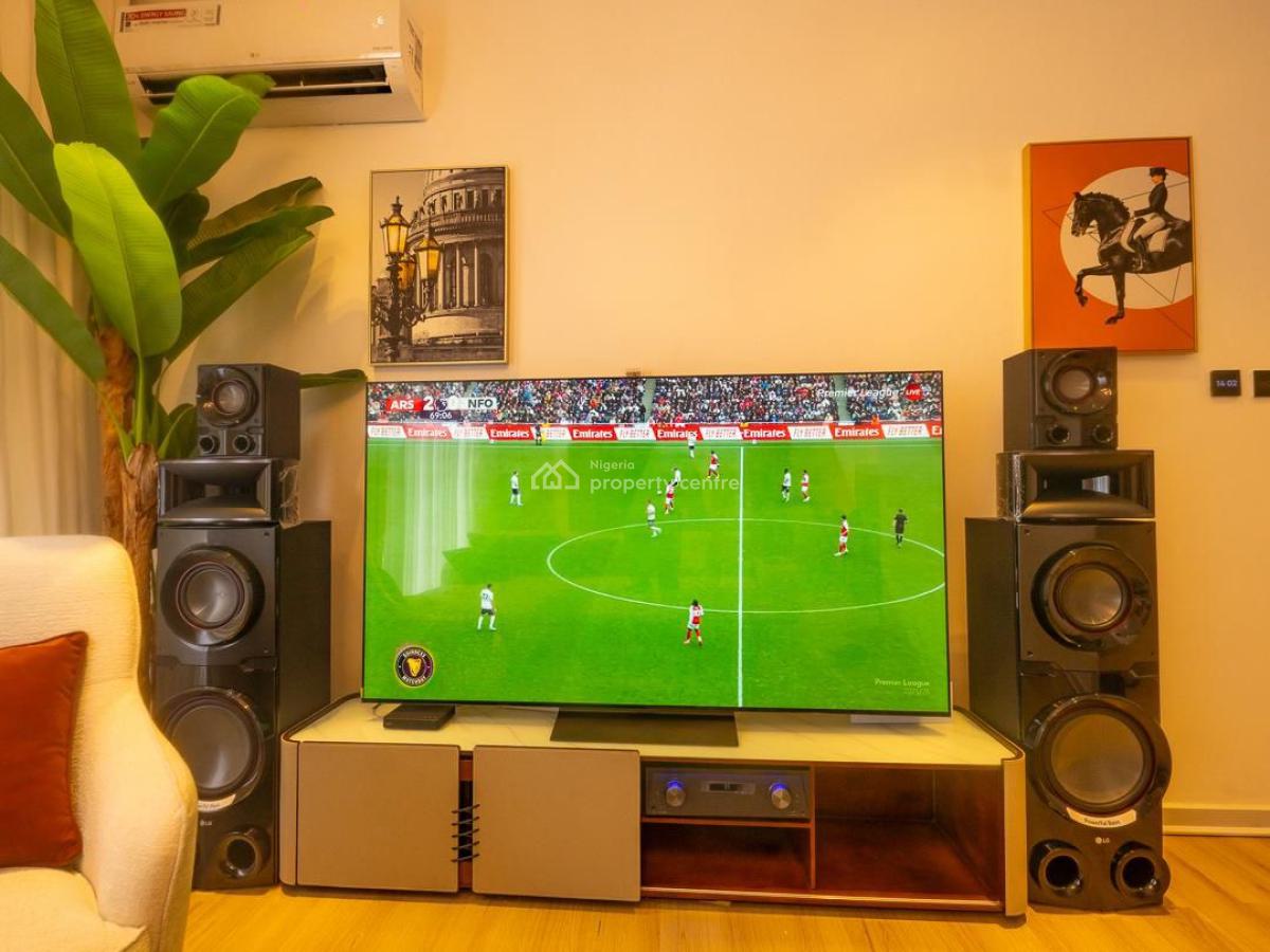 Brand New 2-bedroom Luxury Apartment with Swimming Pool, Gym and Ps5., Ikate, Ikate, Lekki, Lagos, Flat / Apartment Short Let