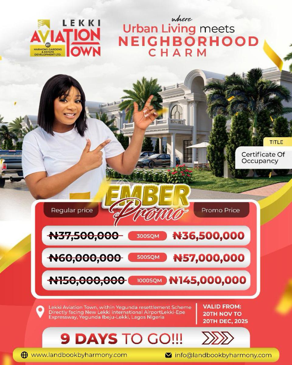 C of O Buy and Build Service Residential Estate Land Instant Allocatio, World Class Premium Luxury Estate Amenities and Infrastructure, Ibeju Lekki, Lagos, Residential Land for Sale