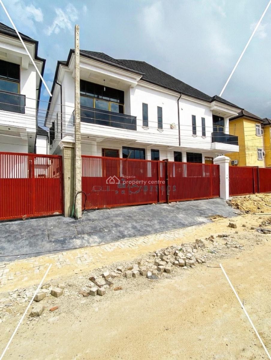 Lovely 4 Bedroom Semi Detached Duplex with Bq, Agungi, Agungi, Lekki, Lagos, Semi-detached Duplex for Sale