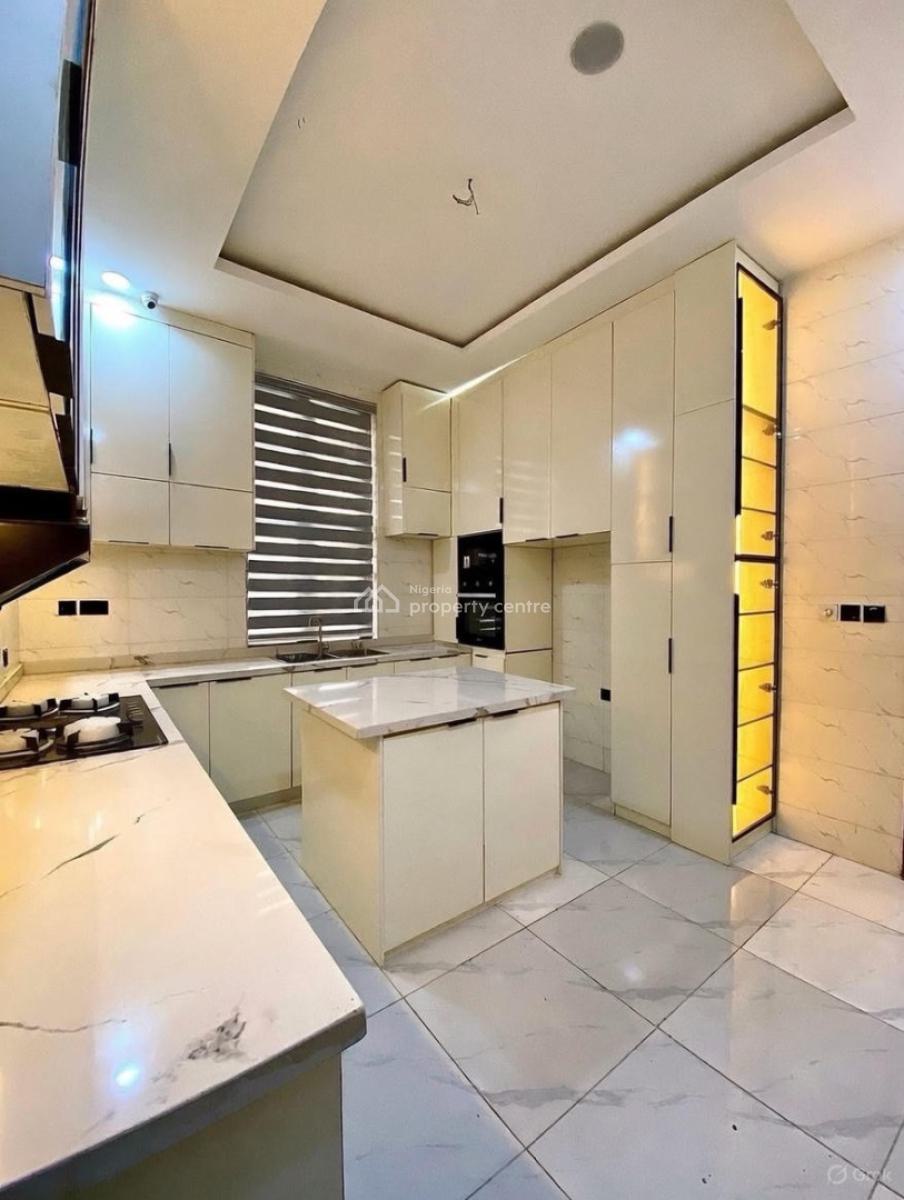 Contemporary 5 Bedroom Detached Duplex with Bq, Chevron, Lekki, Lagos, Detached Duplex for Sale