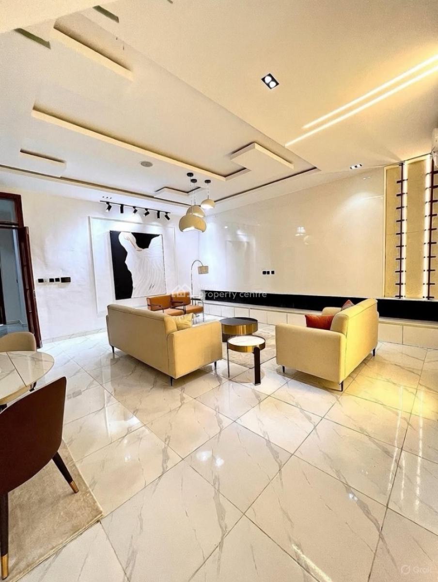 Contemporary 5 Bedroom Detached Duplex with Bq, Chevron, Lekki, Lagos, Detached Duplex for Sale