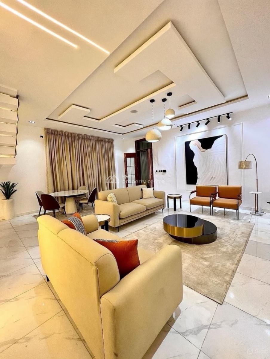 Contemporary 5 Bedroom Detached Duplex with Bq, Chevron, Lekki, Lagos, Detached Duplex for Sale