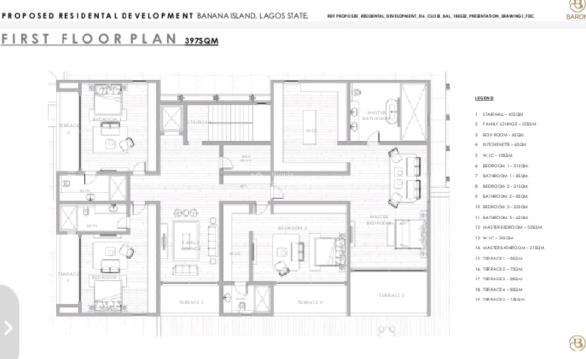 of Units Fully Detached Super Luxury 5-bedroom Homes*  *banana Is, Private Cinema & Private Gym * Expansive Lounge & Family Rooms * *5lar, Banana Island, Ikoyi, Lagos, Detached Duplex for Sale