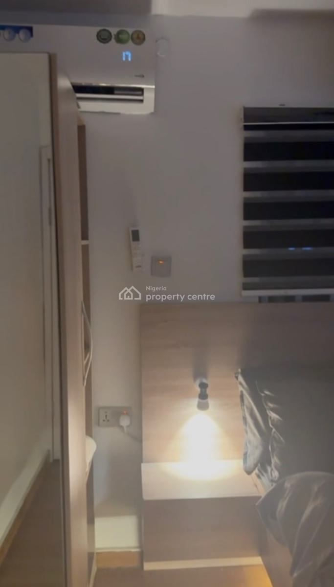 a Luxury Monthly Studio Apartment with Fridge, Tv, Ac, Bed, Waterheate, Yaba, Lagos, Self Contain (single Rooms) for Rent