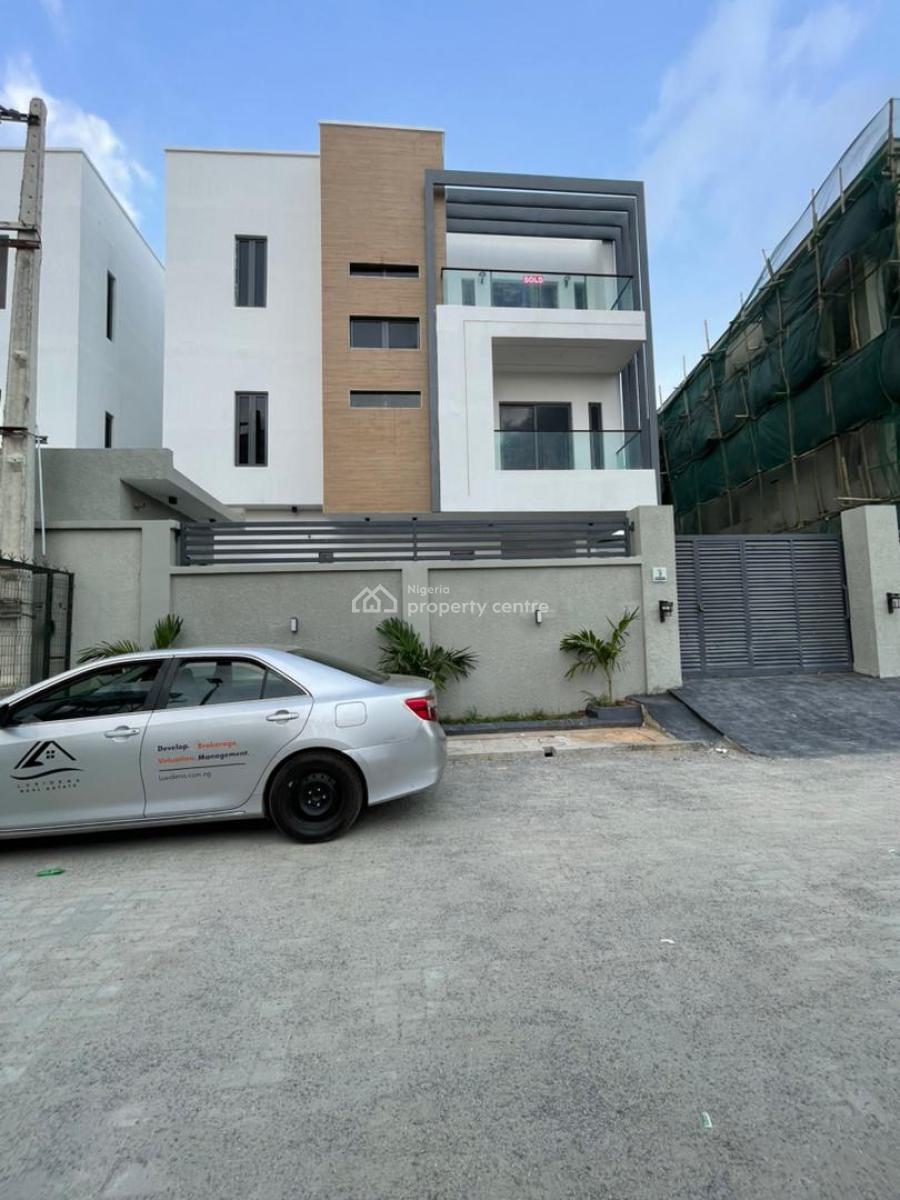 Exquisite 5 Bedroom Fully Detached Duplex with Bq and Pool, Lekki Phase 1, Lekki, Lagos, Detached Duplex for Sale