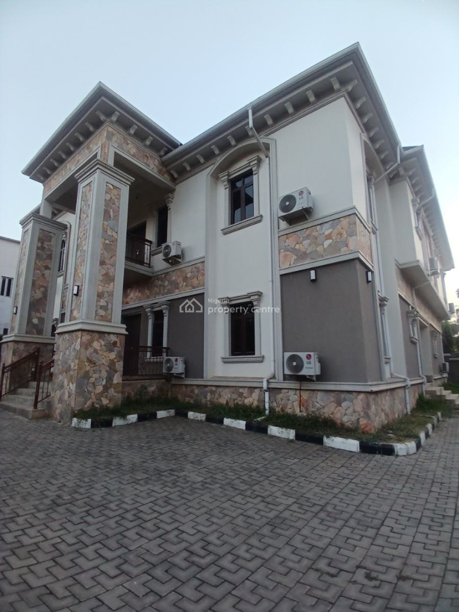 Brand New 5 Bedroom Mansion with 2room Bq, Guzape Abuja Diplomatic Zone, Guzape District, Abuja, Detached Duplex for Rent
