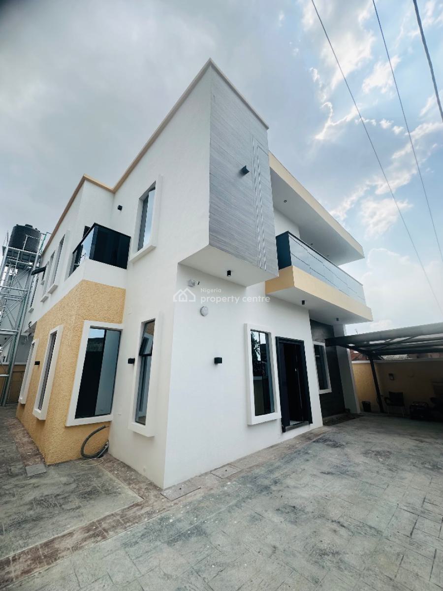 Newly Built 4 Bedroom Fully Detached Duplex with Bq, Ogba, Ikeja, Lagos, Detached Duplex for Sale