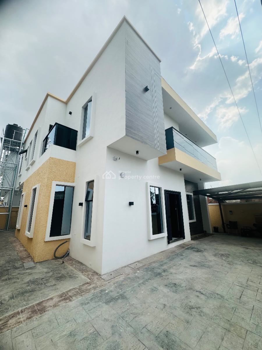 Newly Built 4 Bedroom Fully Detached Duplex with Bq, Ogba, Ikeja, Lagos, Detached Duplex for Sale