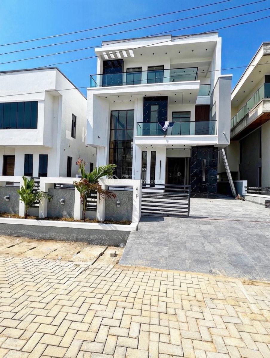 Stunning 5 Bedroom Detached Duplex with Swimming Pool, Ikota, Ikota, Lekki, Lagos, Detached Duplex for Sale