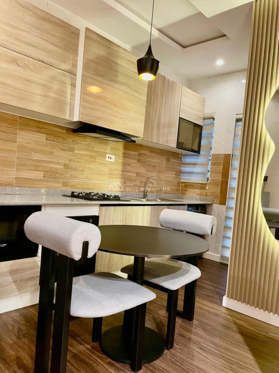 Premium 1 Bed Apartment with 24 Hour Power Supply, Perfect for Long an Short Stays, Ologolo, Lekki, Lagos, Flat / Apartment Short Let