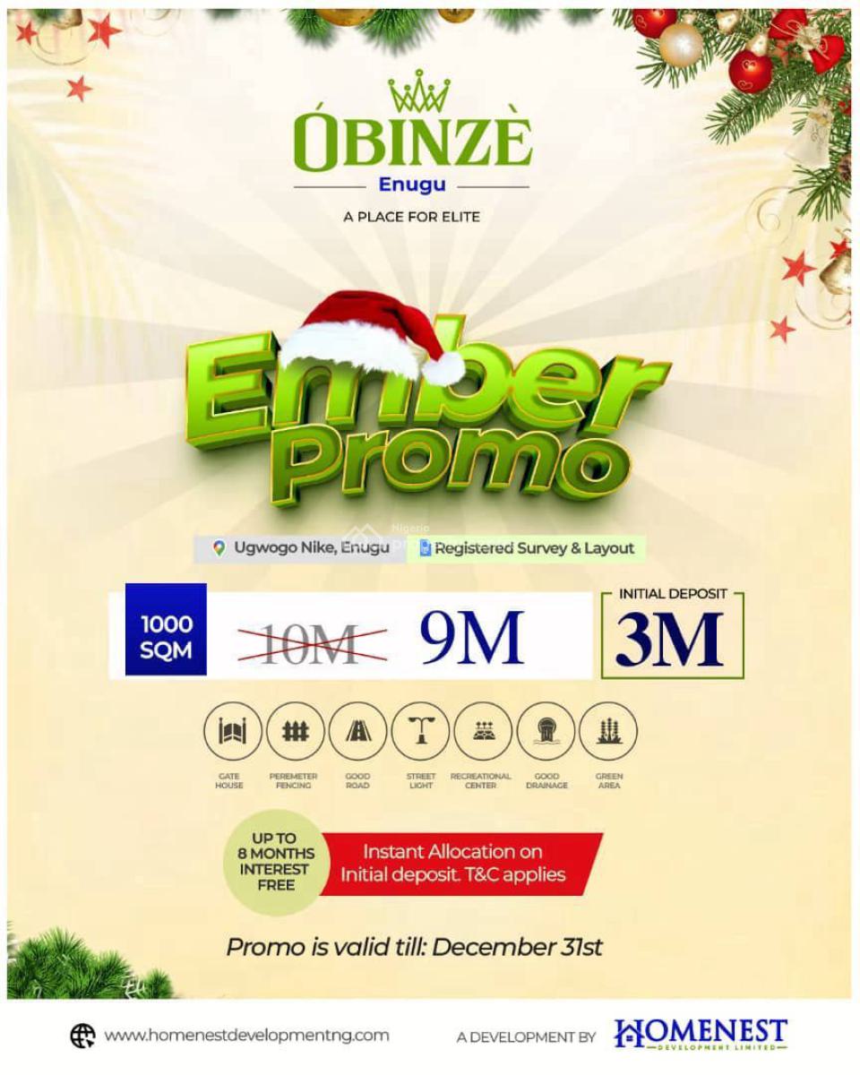 Buy and Build Land with Instant Allocation, Obinze.ugwogo, Nike,enugu, Enugu, Enugu, Land for Sale
