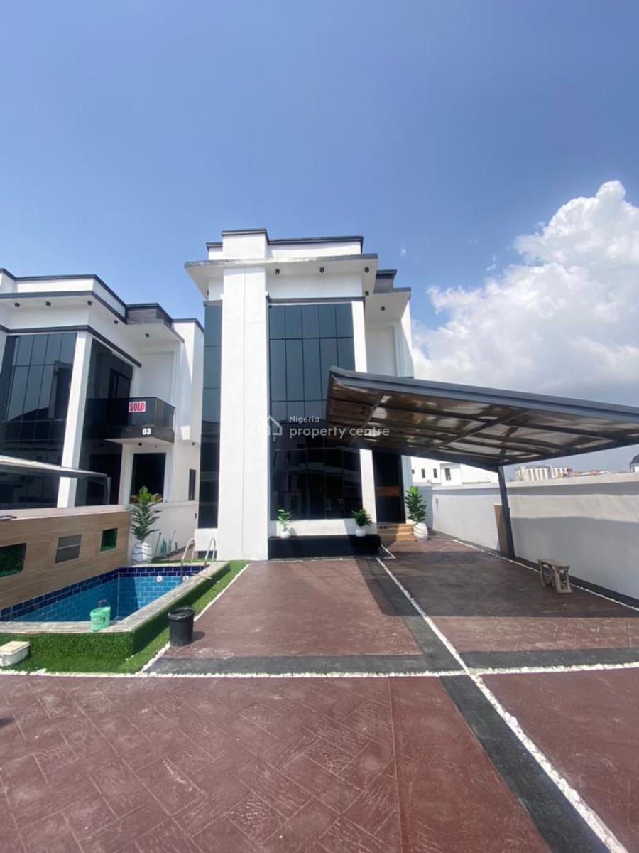 5 Bedroom Fully Detached Duplex with Bq and Pool Available at Orchid, Orchid Road Lekki Lagos, Lekki, Lagos, Detached Duplex for Sale