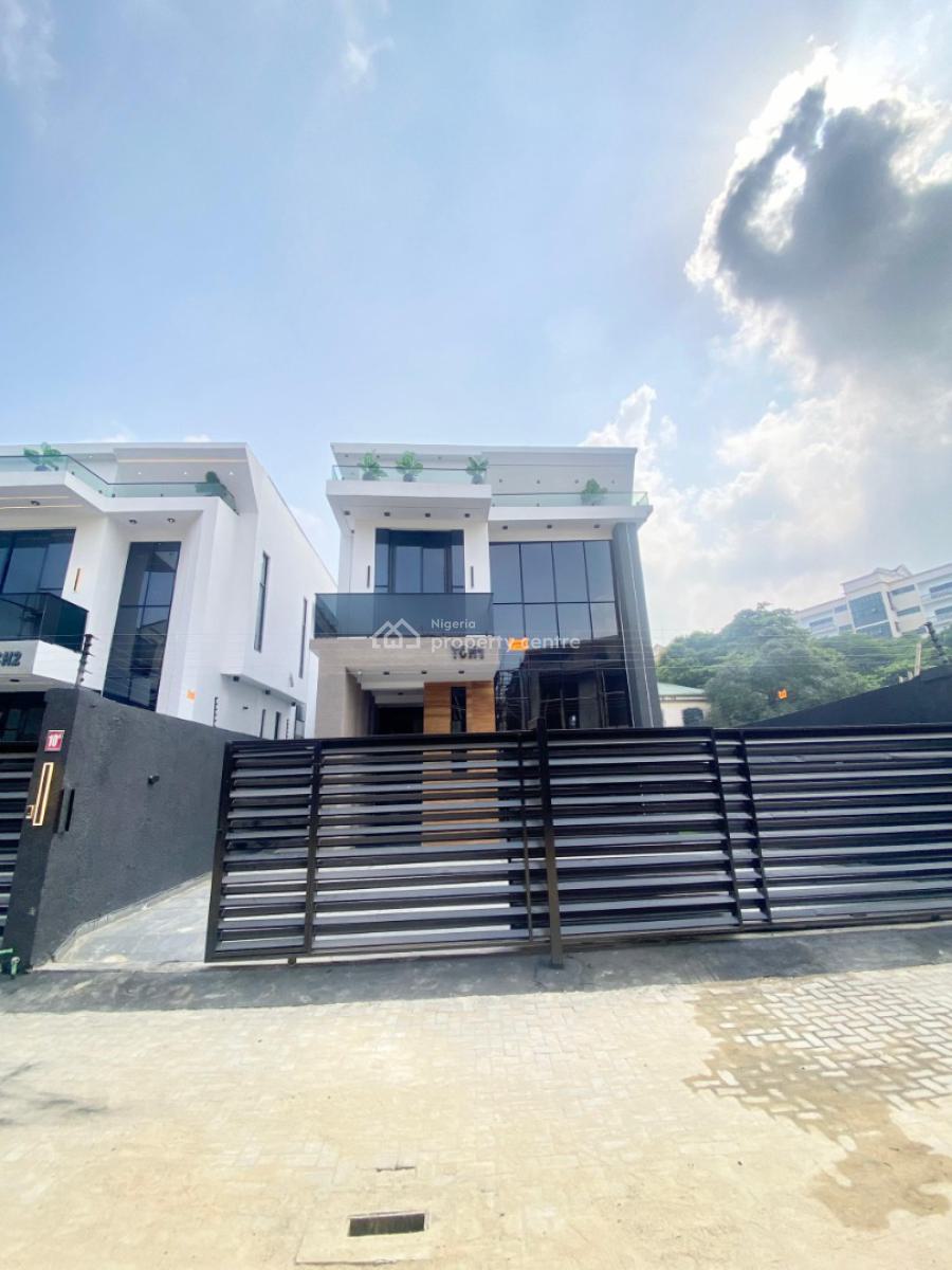 5 Bedroom Fully Detached Duplex with Bq, Pool and Gym Available, Chevron Toll Gate, Lekki, Lagos, Detached Duplex for Sale
