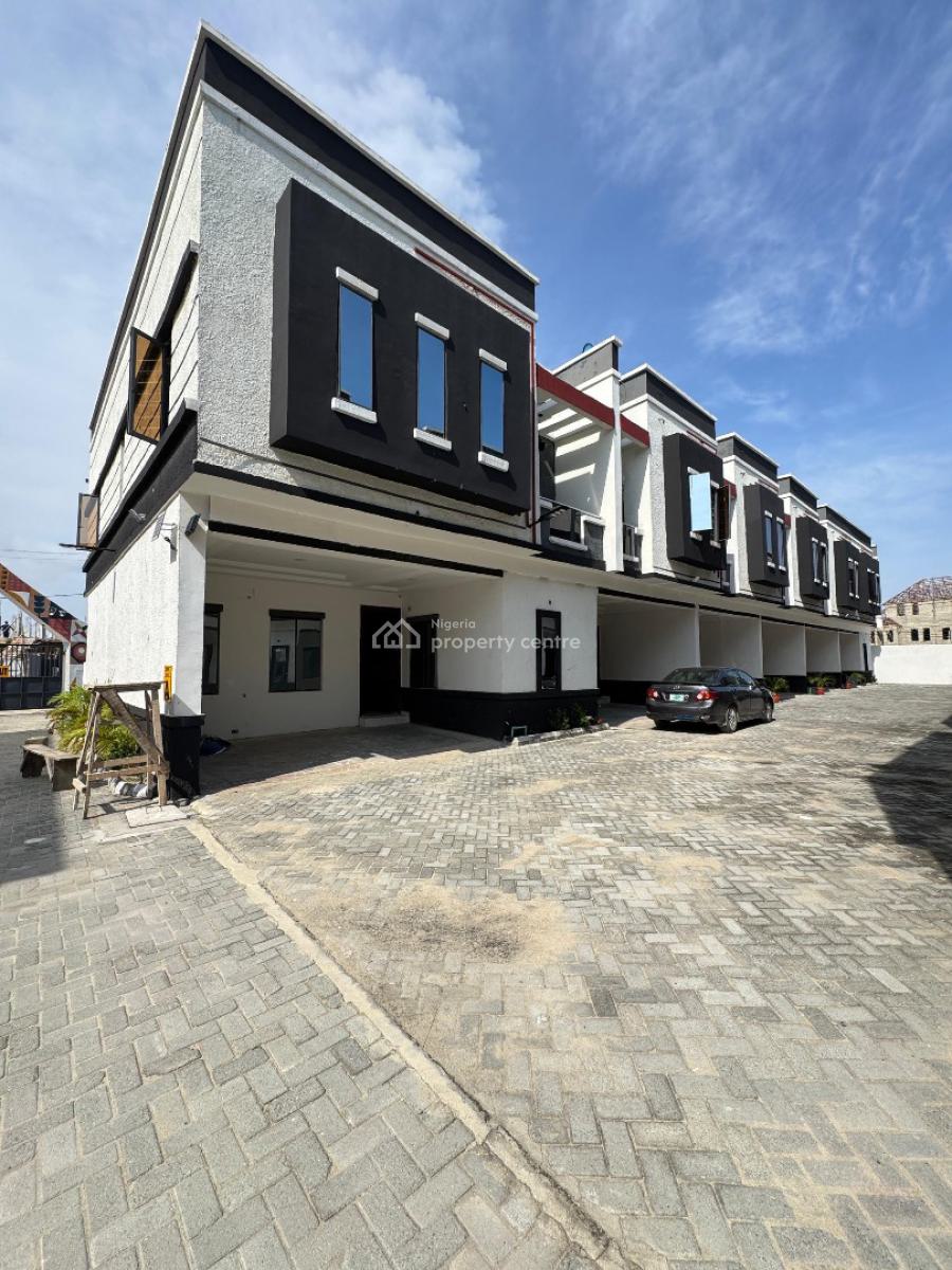 Fully Serviced 4  Bedroom Terrace Duplex  . ., Orchid Road, Lekki, Lagos, Terraced Duplex for Sale