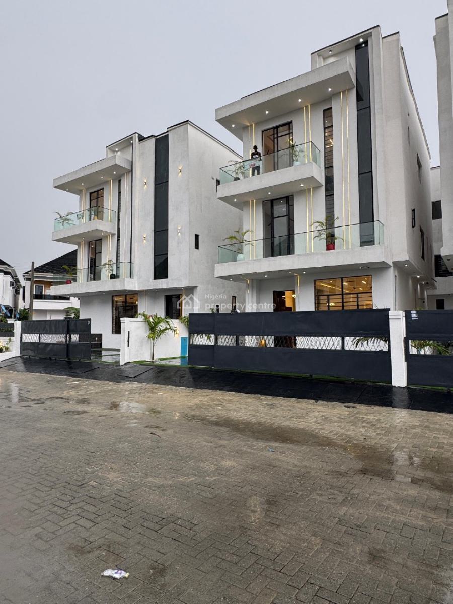 Magnificent 5 Beds with a Bq on Two Floors, Orchid Road, Lekki, Lagos, Detached Duplex for Sale