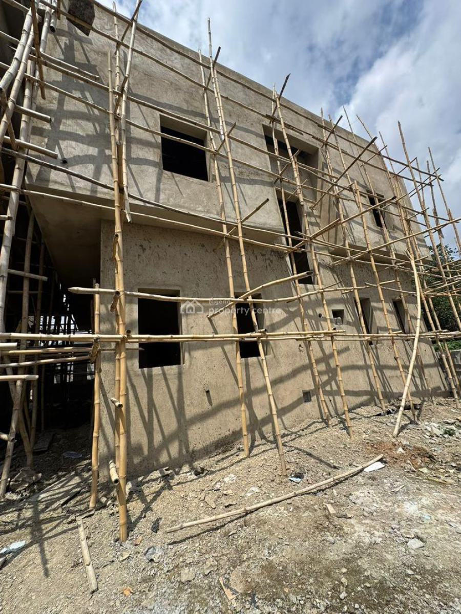 4 Bedroom Duplex + Bq (carcass), Guzape District, Abuja, Detached Duplex for Sale