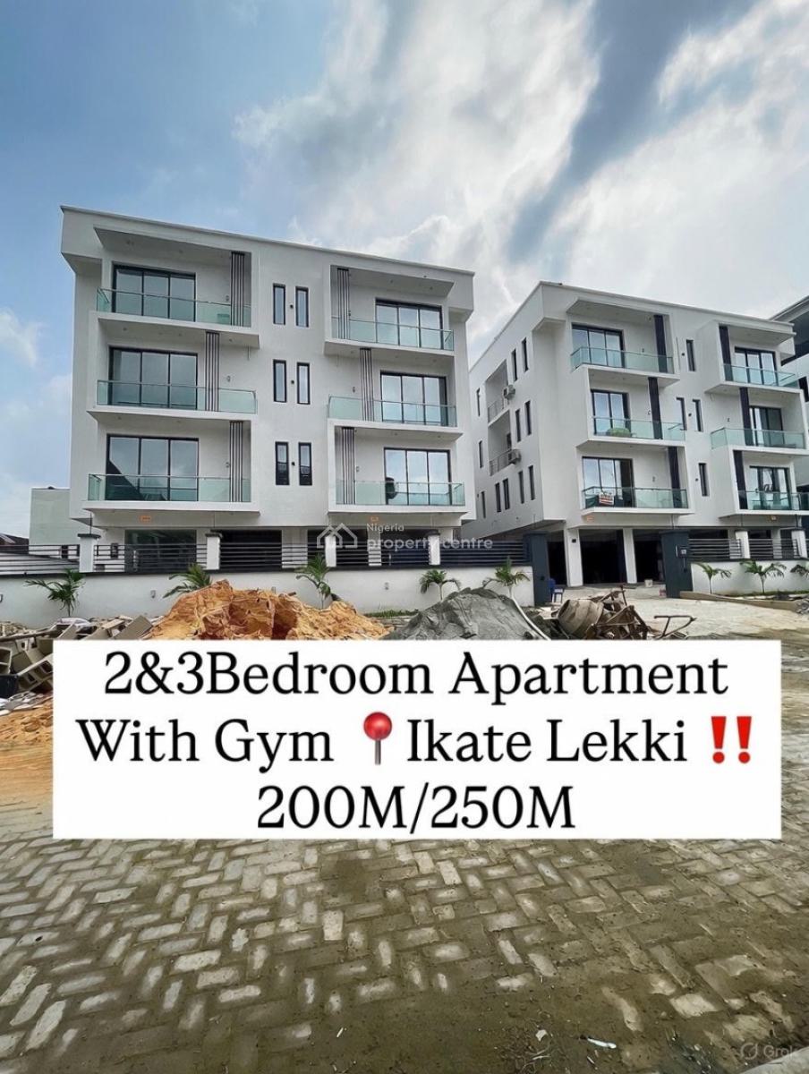 Lovely 3 Bedroom Apartment with Bq, Lekki Phase 1, Lekki Phase 1, Lekki, Lagos, Block of Flats for Sale
