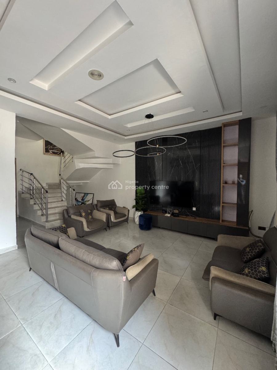 4 Bedroom Semi Detached Duplex + Bq, Orchid Road, Lekki, Lagos, Semi-detached Duplex for Rent