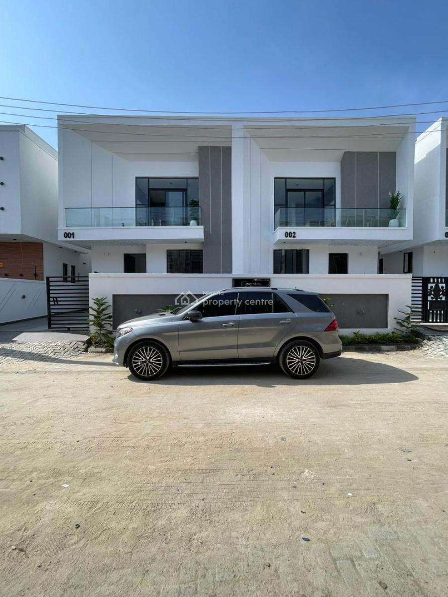 Lovely 4 Bedroom Semi Detached Duplex with Na Room Bq, Ajah, Lagos, Semi-detached Duplex for Sale